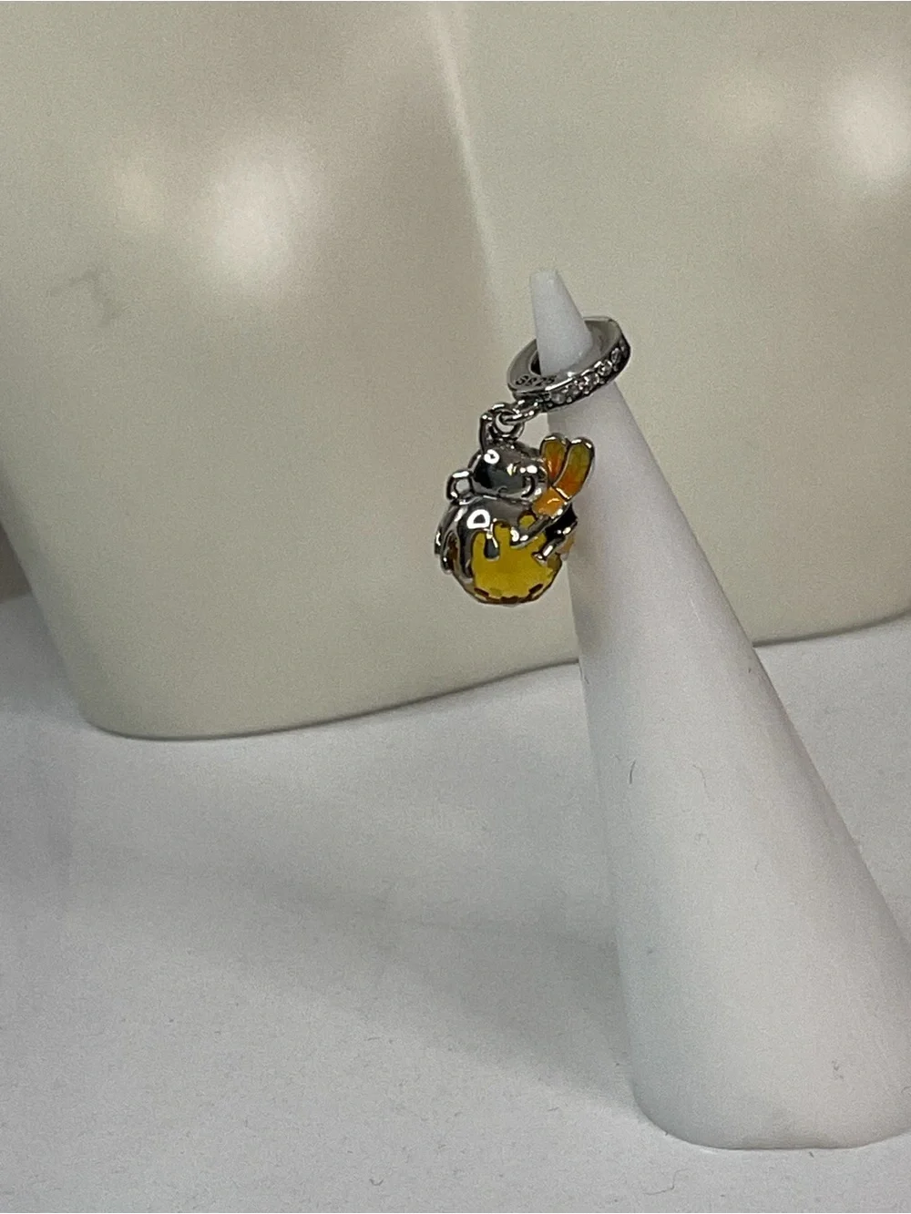 🌟🌟 S925 Sterling Silver Citrine Honeypot Dangle Charm